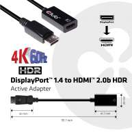 DisplayPort™ 1.4 to HDMI™ 2.0b HDR Active Adapter