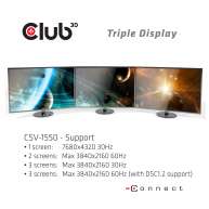 USB Type C 3.2 Gen 1 Multi Stream Transport (MST)Hub DisplayPort1.4 Triple Monitor