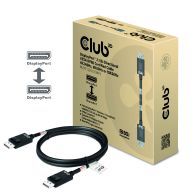 DisplayPort 2.1 Bi-Directional VESA DP80 Certified Cable 4K240Hz, 8K60Hz or 10K60Hz M/M 1.2m/3.94ft 