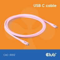 USB C cable pink