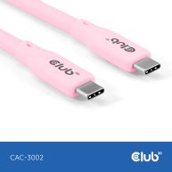 USB C cable pink