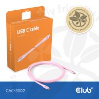USB C cable pink