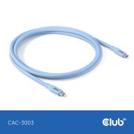 USB C cable blue