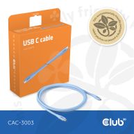 USB C cable blue