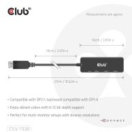 DisplayPort-auf-Dreifach-HDMI-Hub™ mit 8K60 Hz