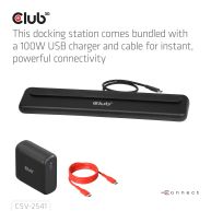 12-1 USB-C® Triple Display PD3.0 100W Dockingstation + Ladegerät