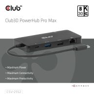 9-1 USB-C® Dual HDMI™ 100W Hub 
