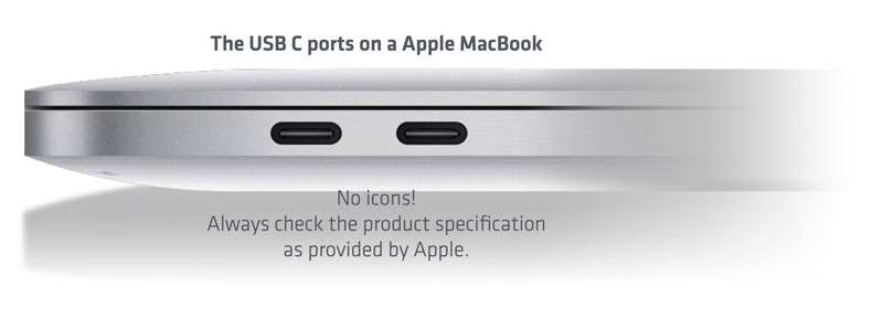 USB-C-Anschluss Apple Mac